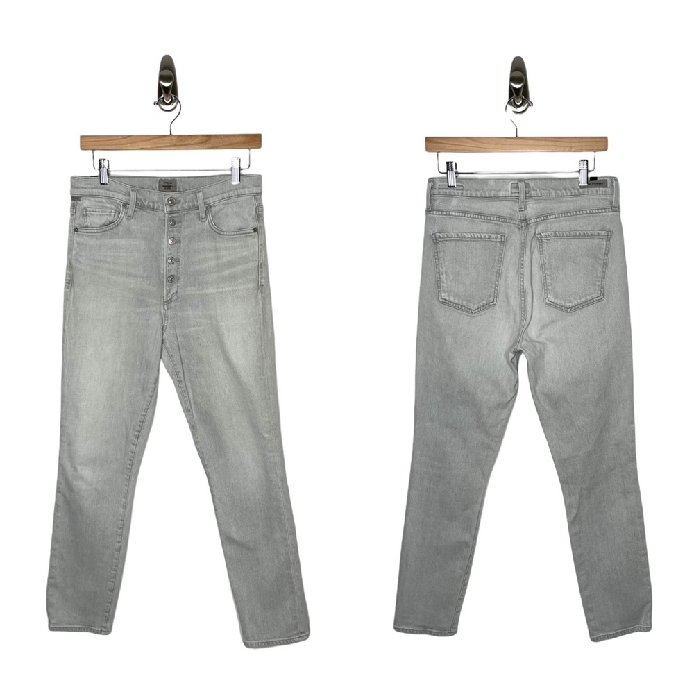 Citizens of Humanity | Olivia High Rise Ankle Slim Jeans in Zinc 29